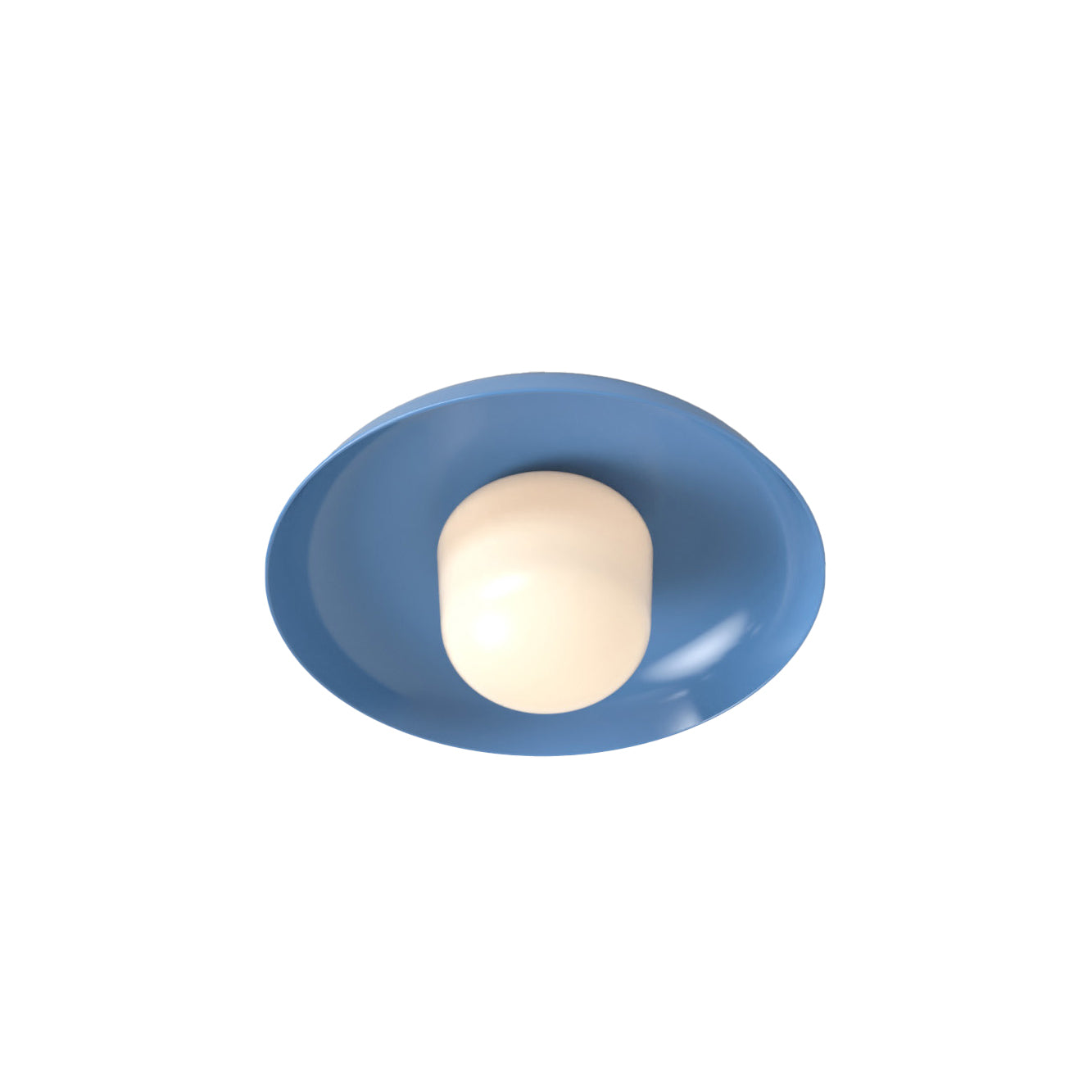 Hoist Flush Mount: With Medium Shade + Large - 6