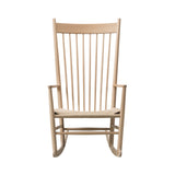 Wegner J16 Rocking Chair: Natural + Soaped Oak