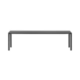 Piloti Alu Table: Extra Large + Low + Black + Black
