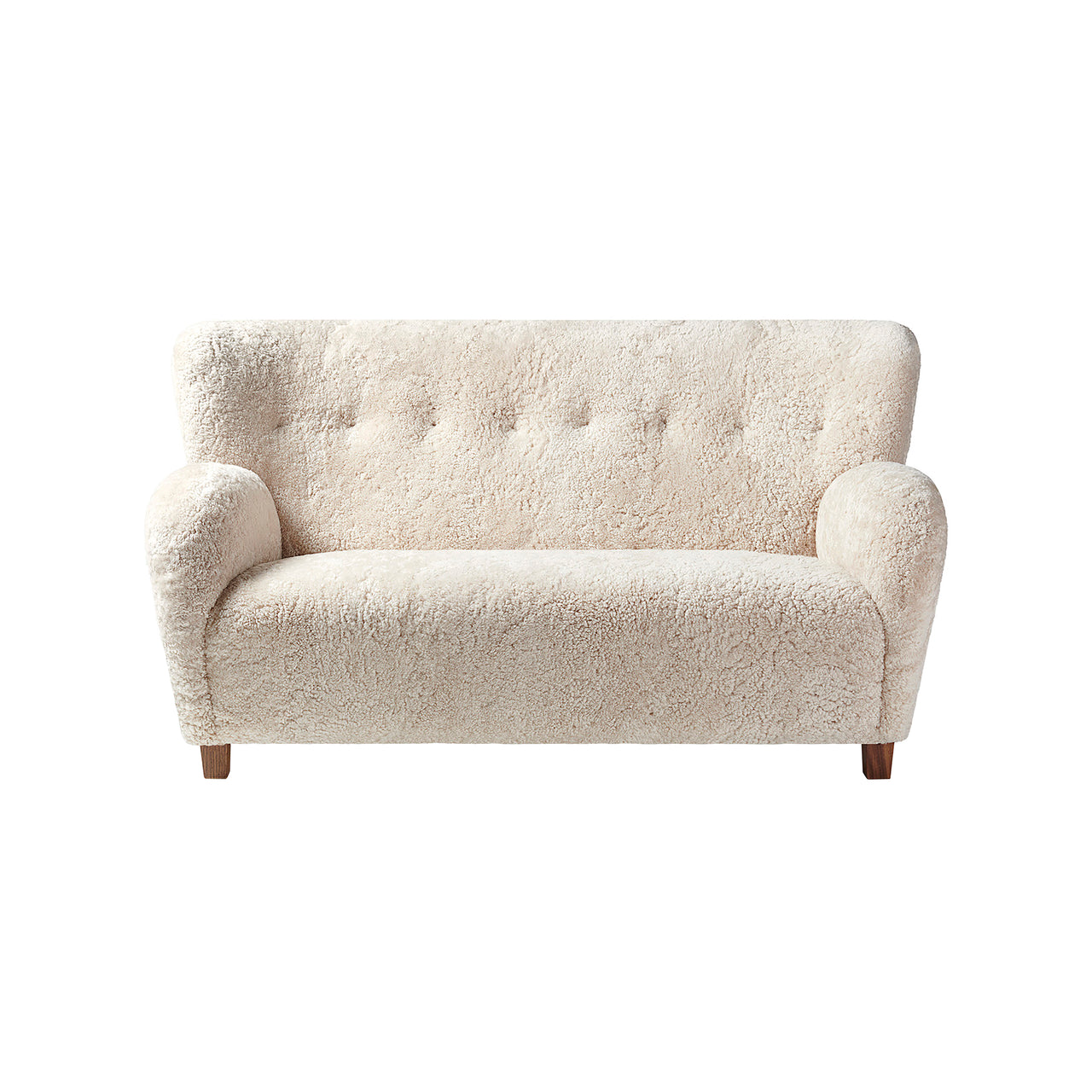 Karu Sofa: 2 Seater + Fumed Oak