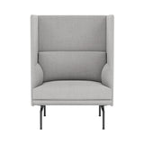 Outline Highback 1-Seater Sofa: Large + Large - 17.7