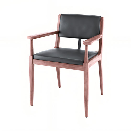 Hugo Armchair: Soaped Walnut