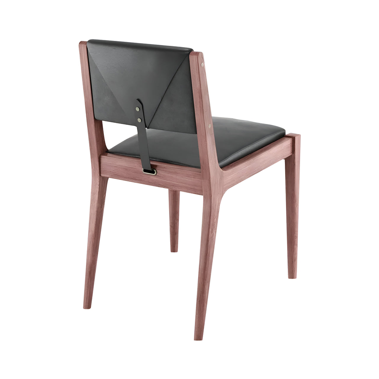 Hugo Slim Dining Chair: Soaped Walnut
