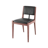 Hugo Slim Dining Chair: Soaped Walnut