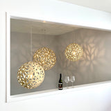 Floral Pendant Light: Small