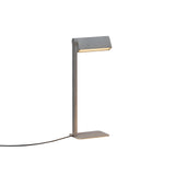 Ipoli 09 Single Table Lamp: Tumbled Aluminum + Softwire