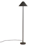 Eave Floor Lamp: Black + Black