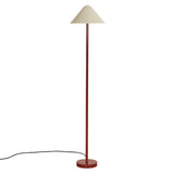 Eave Floor Lamp: Bone + Oxide Red