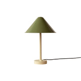 Eave Table Lamp: Reed Green + Bone