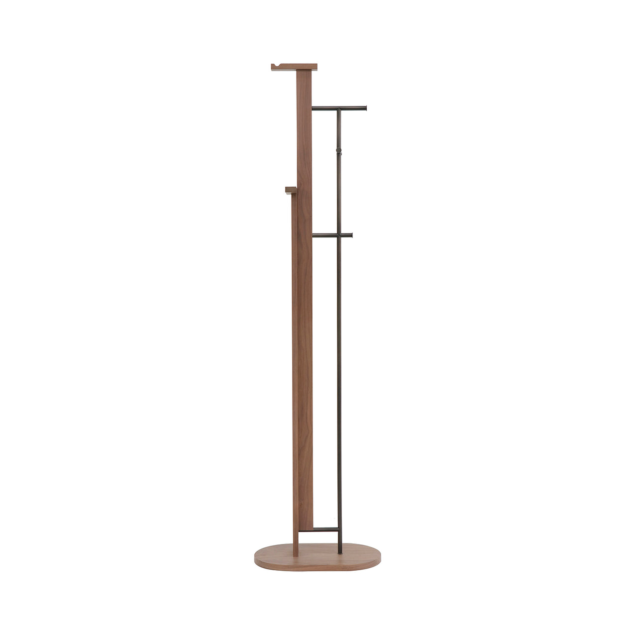 Inter Coat Hanger: Natural Walnut
