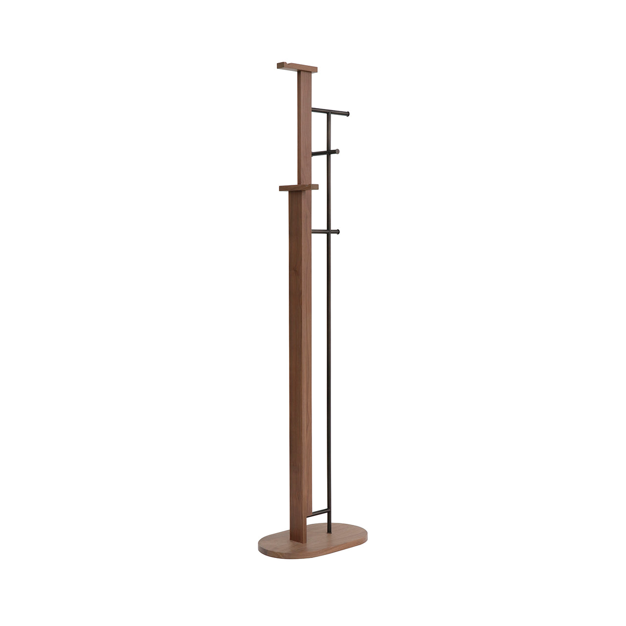 Inter Coat Hanger: Natural Walnut