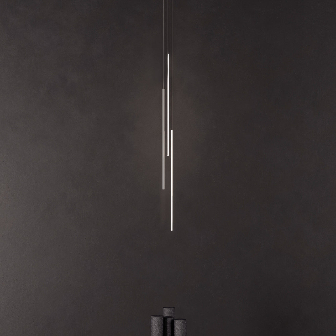 Thin Vertical Suspension Light: Small
