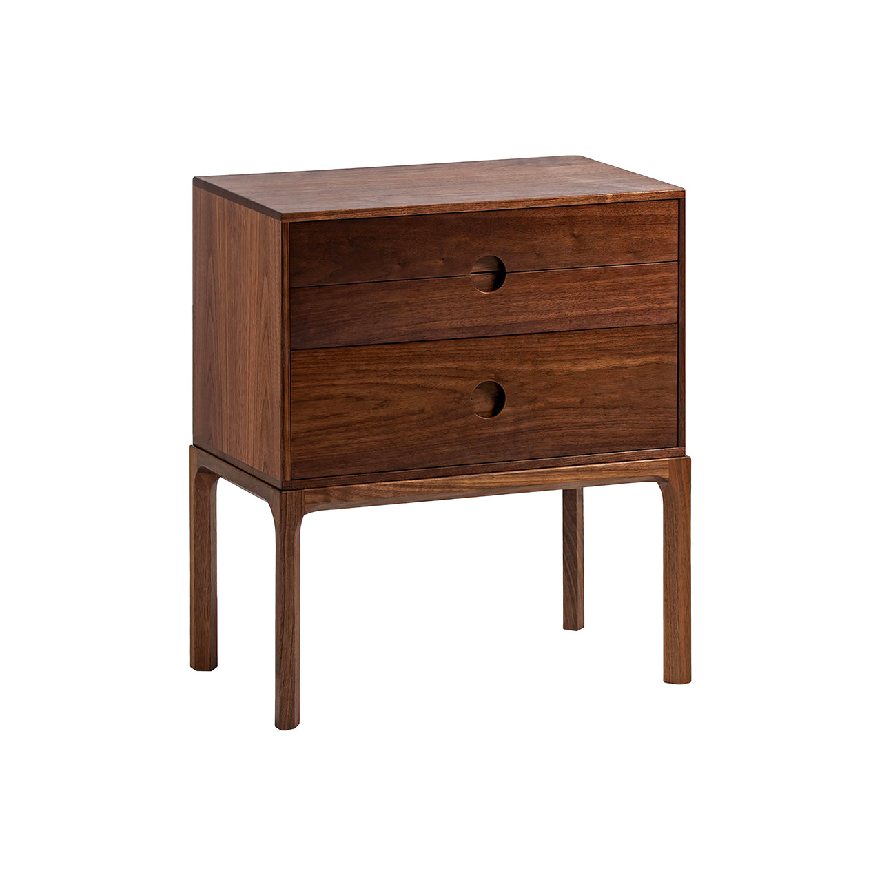 Entre Bedside: High + Walnut