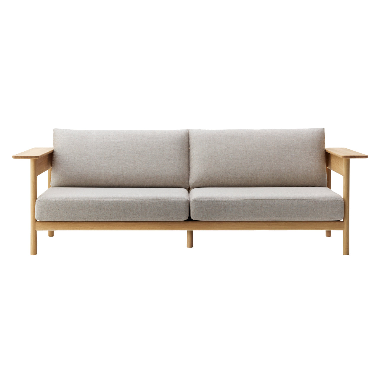 Kinuta Sofa: 3 Seater N-S01 + Pure Oak