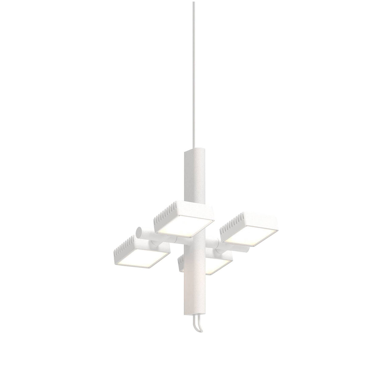 Dorval 01 Pendant: White