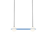 Laurent 03 Suspension Lamp: Blue + Black