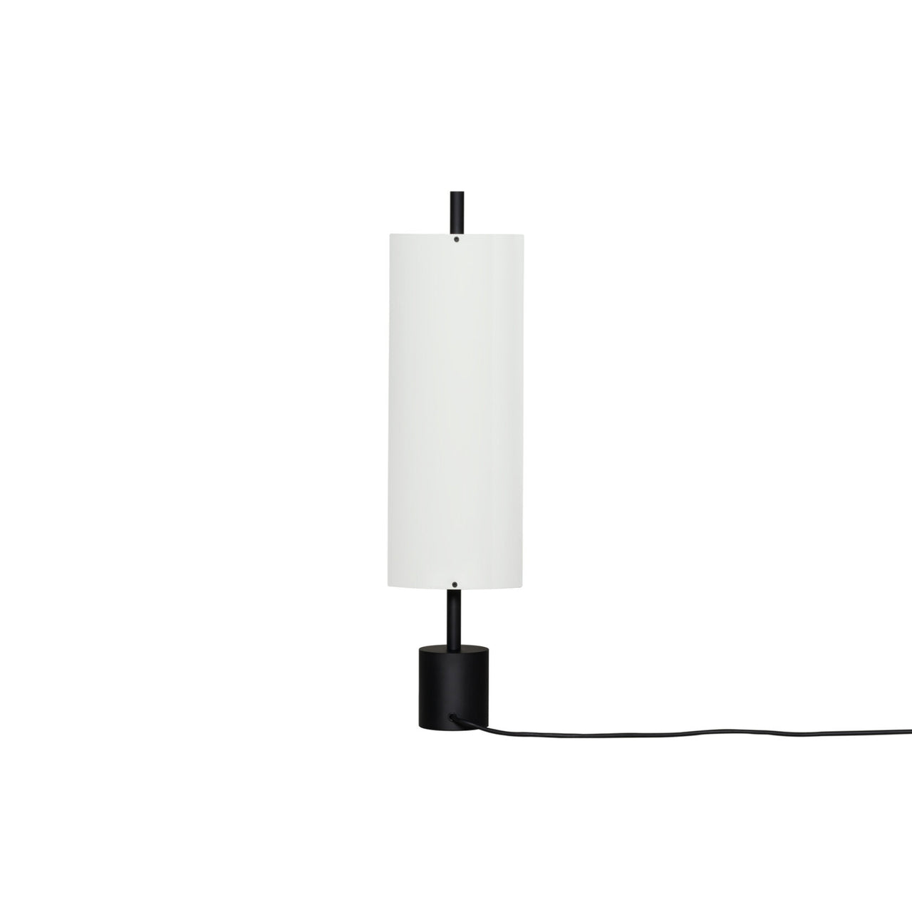 Lamina 45 Table Lamp: White Grey