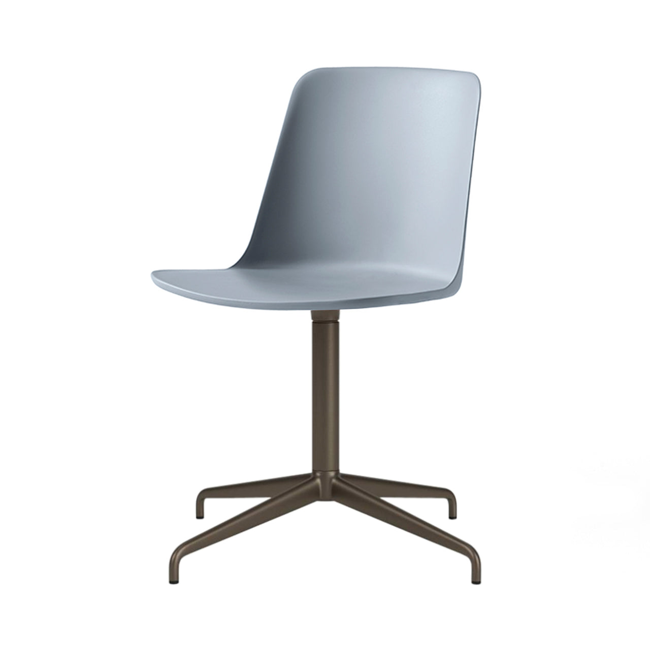 Rely Chair HW11: Light Blue + Bronzed