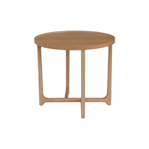 Lyrical High Side Table: Natural Oak