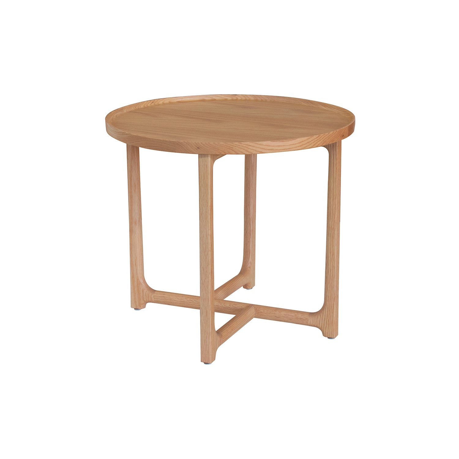 Lyrical High Side Table: Natural Oak
