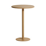 Week-End Bistro High Table: Round + Gold