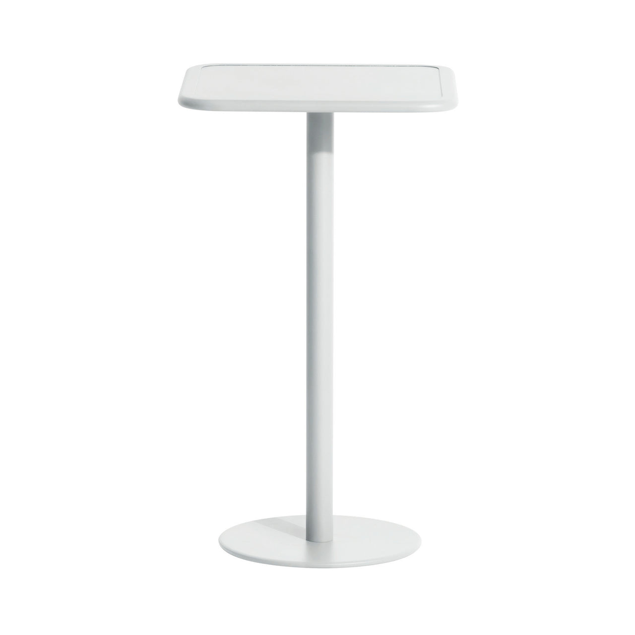 Week-End Bistro High Table: Square + Pearl Grey