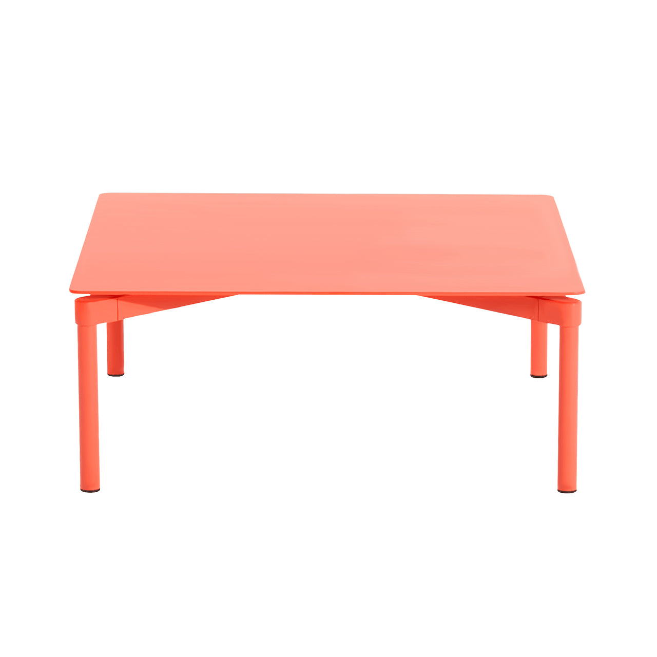 Fromme Outdoor Coffee Table: Coral