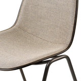 Eternity Side Chair: Front Upholstered