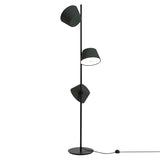 Tam Tam Floor Lamp: Three Shades + Black