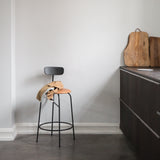 Afteroom Bar + Counter Chair: Seat Upholstered