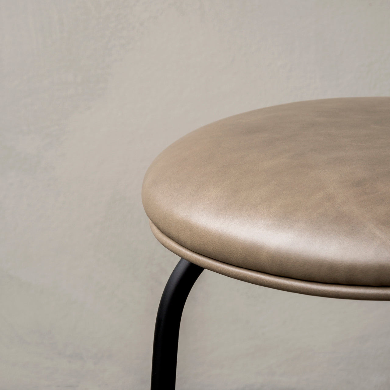 Afteroom Stool: Fully Upholstered