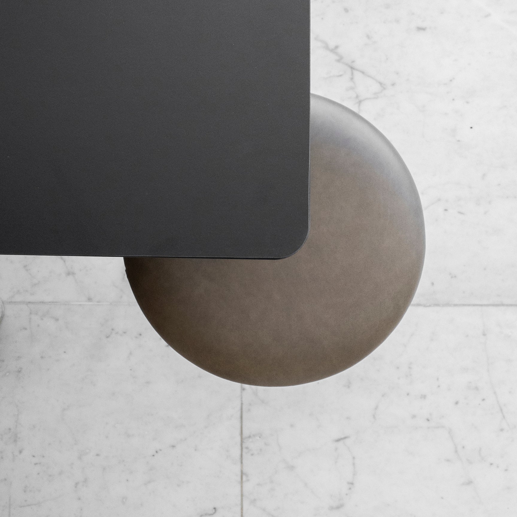 Afteroom Stool: Fully Upholstered