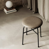 Afteroom Stool: Fully Upholstered