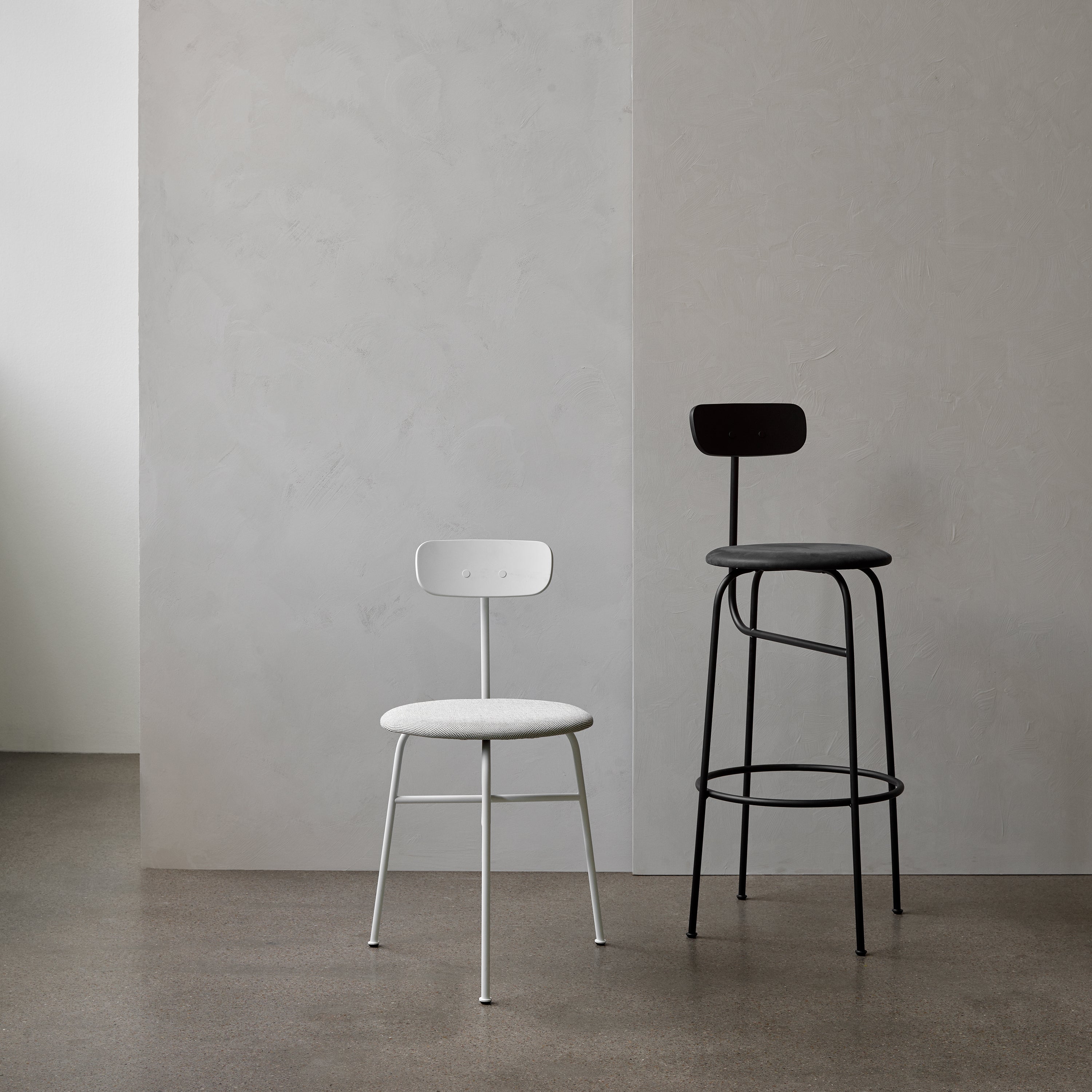 Afteroom Bar + Counter Chair: Seat Upholstered