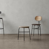 Afteroom Stool: Fully Upholstered