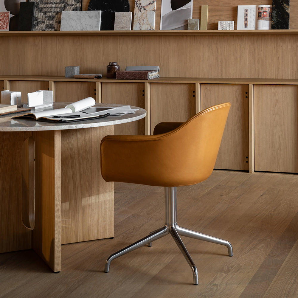 Harbour Dining Chair Star Base with Return: Fully Upholstered