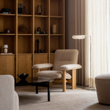 Brasilia Lounge Chair: High Back Upholstered
