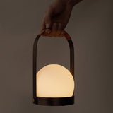 Carrie Portable Table Lamp: Metallic - Quick Ship