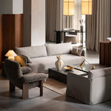 Brasilia Lounge Chair: High Back Upholstered