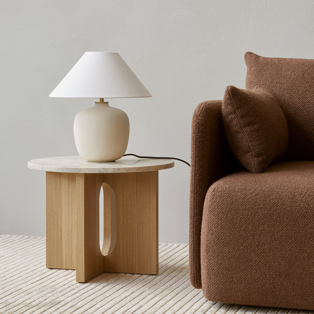 Androgyne Side Table: Quick Ship