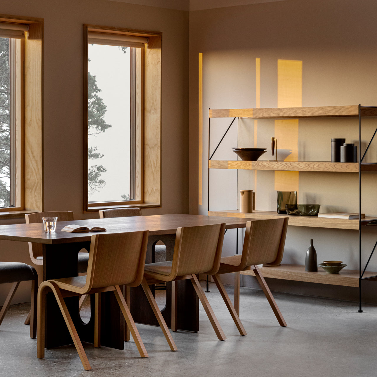 Androgyne Dining Table: Rectangular - Quick Ship