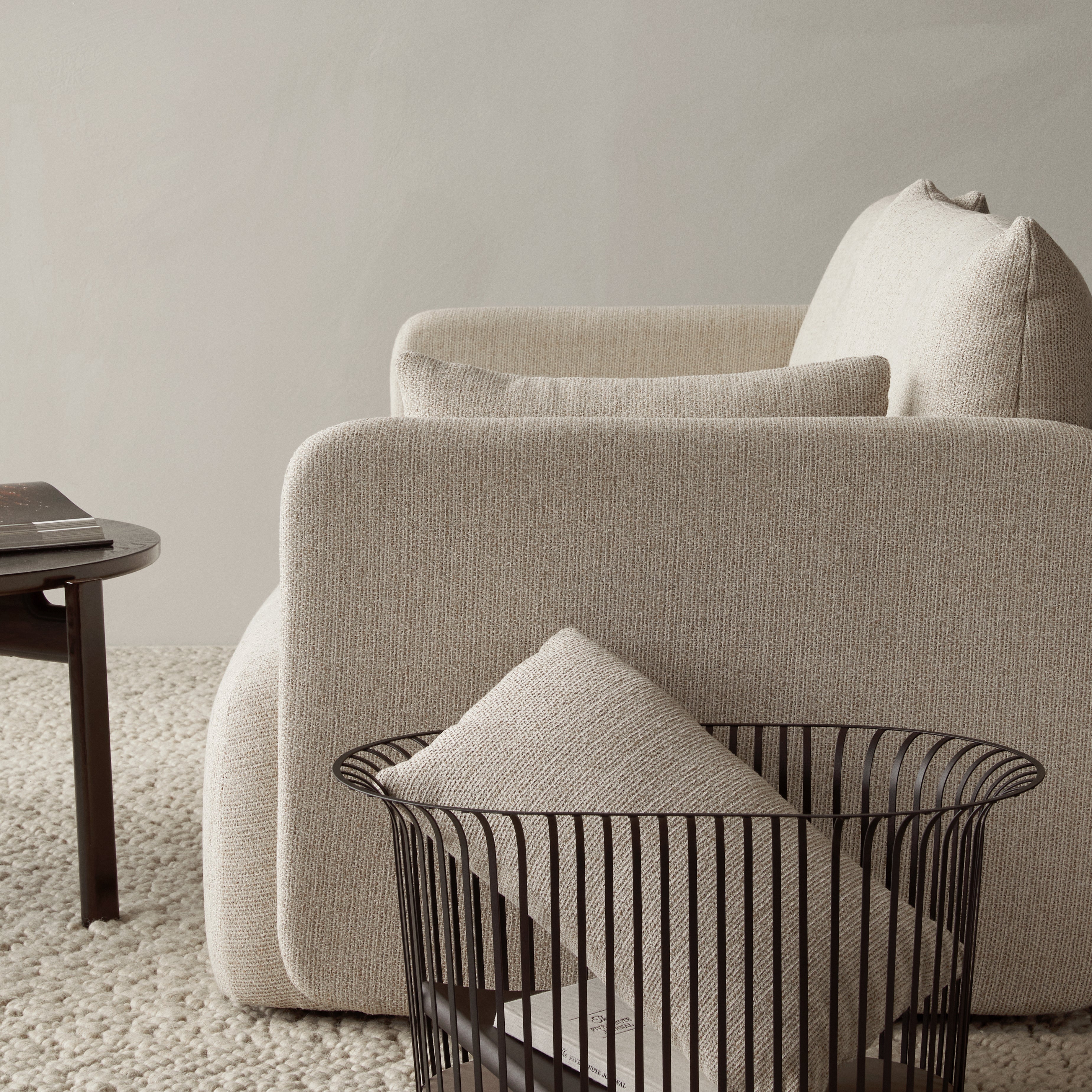 Offset Sofa: 1 Seater