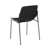 Nova Sea Side Chair: With Upholstered Seat