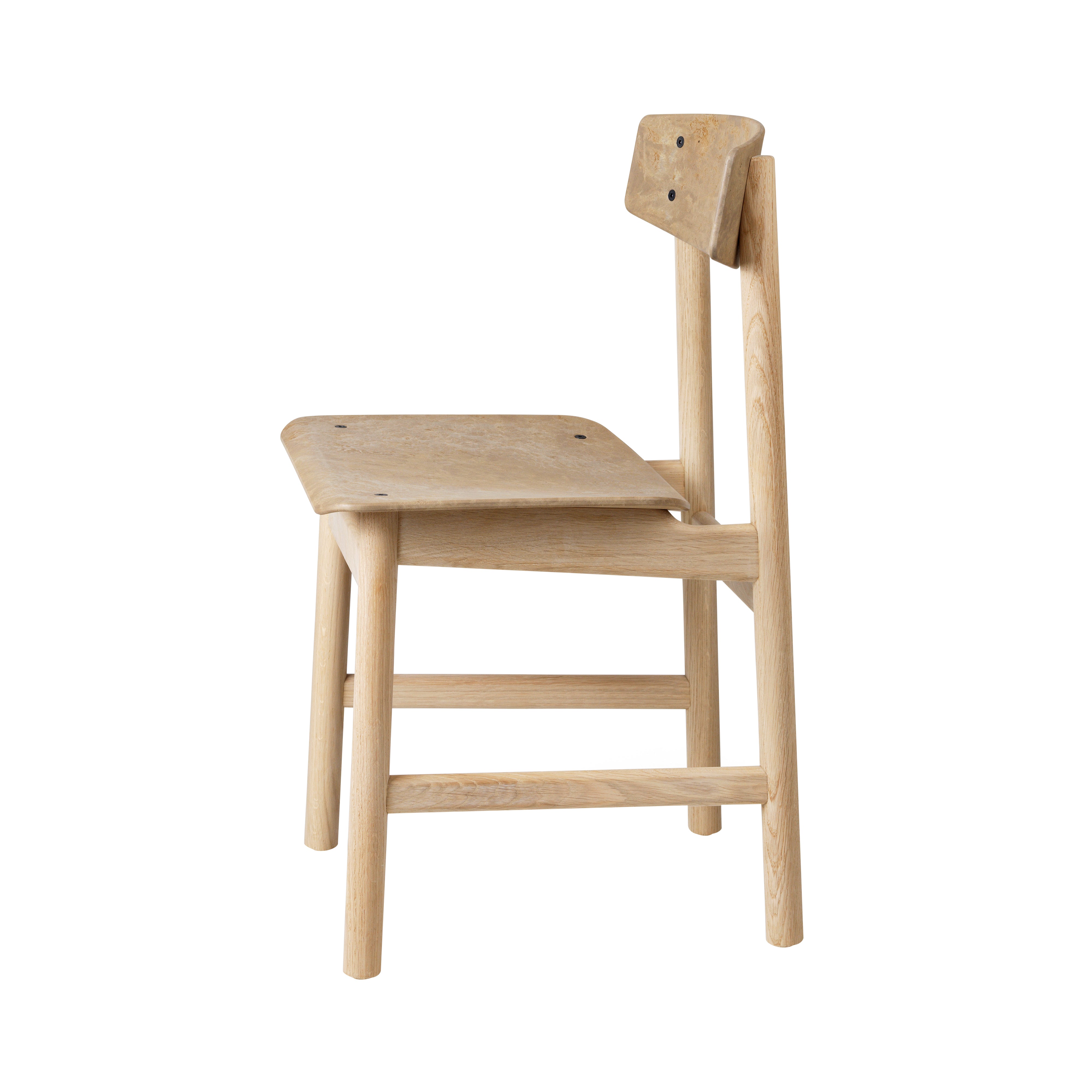 Conscious Chair 3162: Soaped Oak + Coffee Waste Light