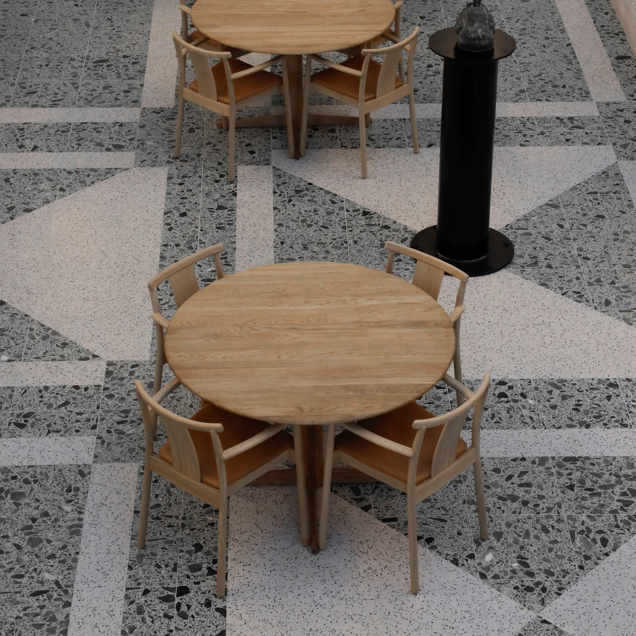 Merkur Dining Chair: Seat Upholstered