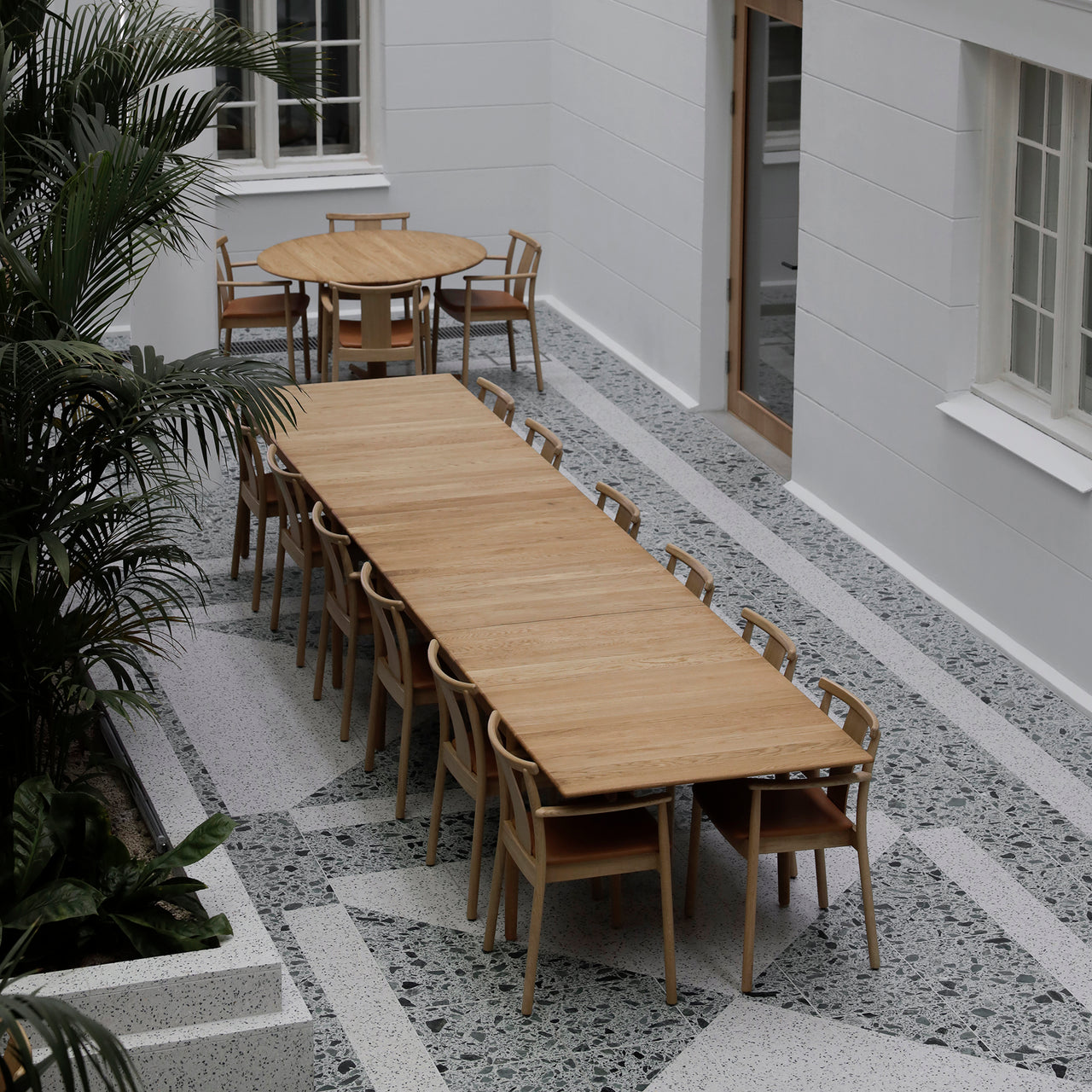 Merkur Dining Chair: Seat Upholstered