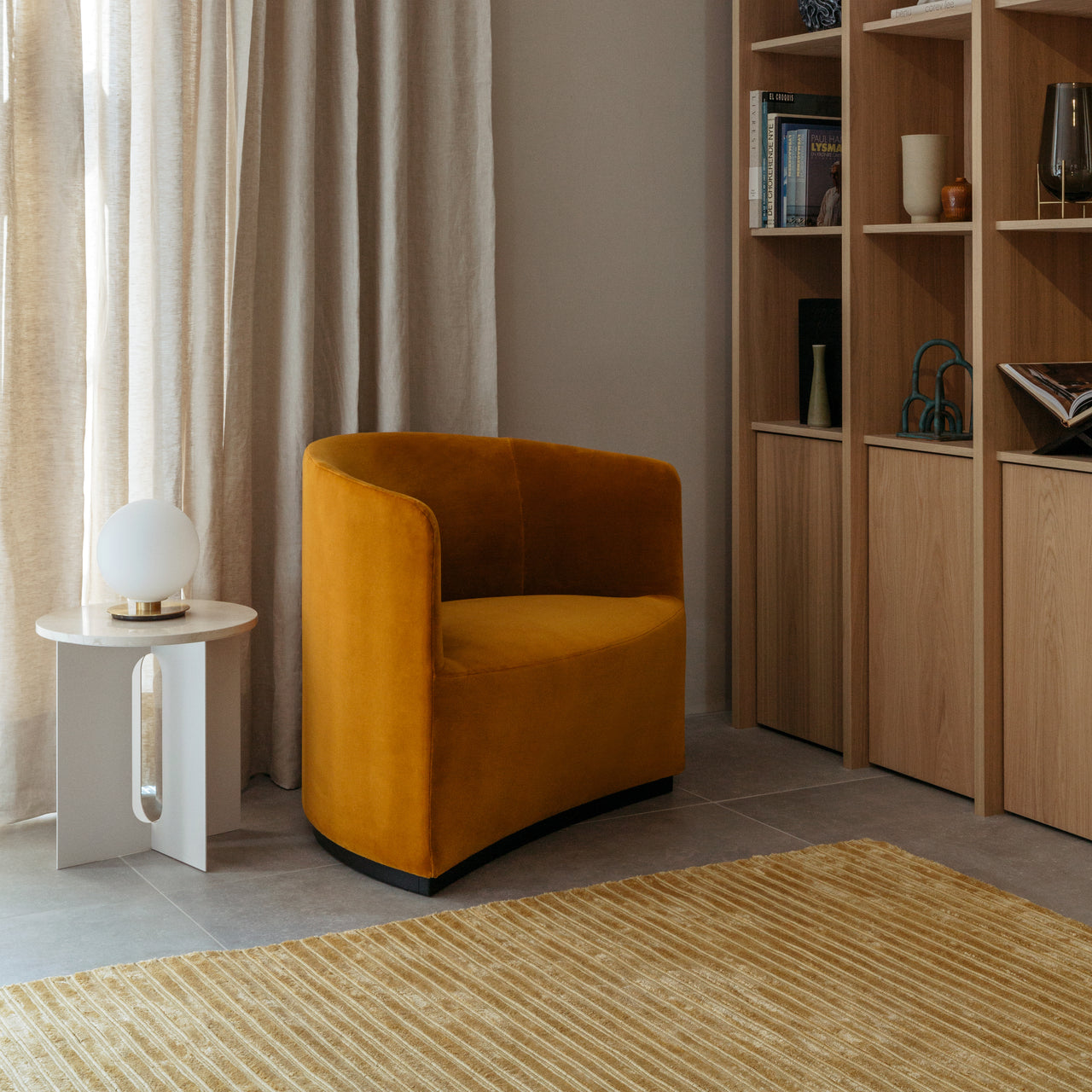Tearoom Lounge Chair: Quick Ship