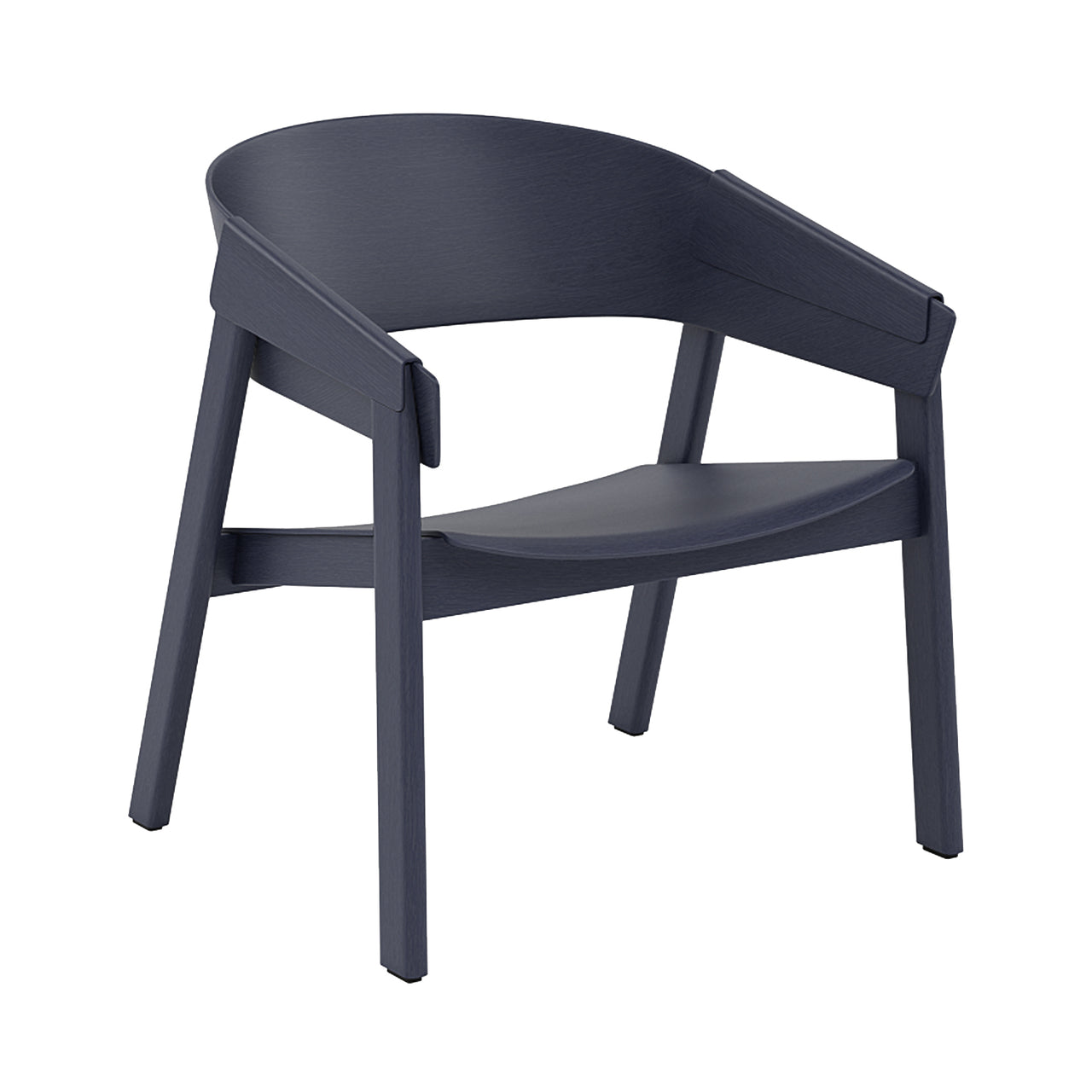 Cover Lounge Chair: Midnight Blue