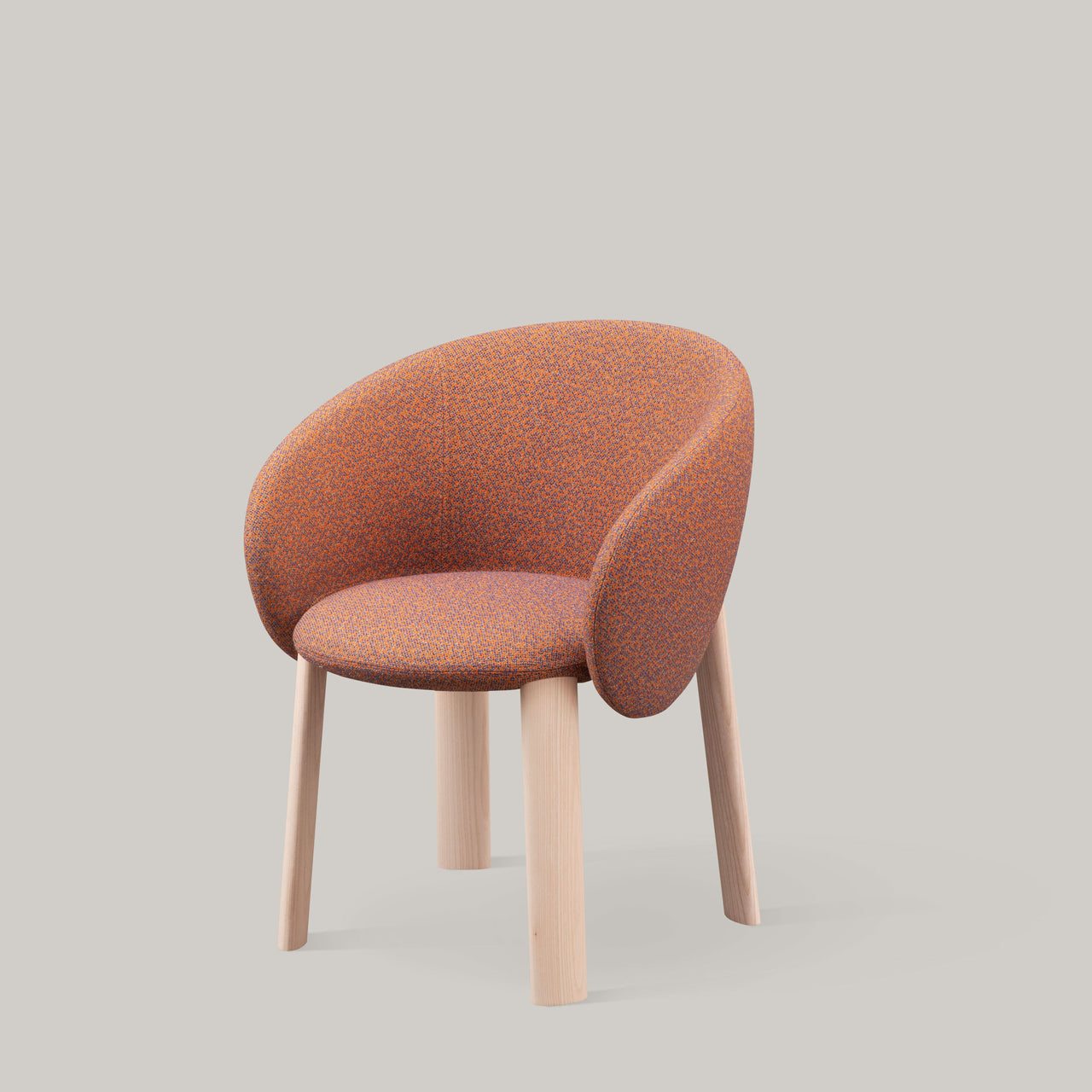 Nebula Chair: Wood Base