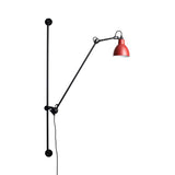 Lampe Gras N°214 Wall Lamp: Red + Round